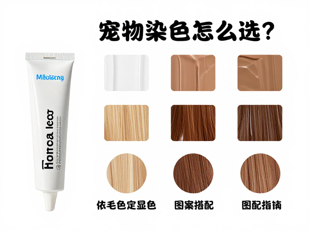 宠物染色膏的安全基底与成分筛选