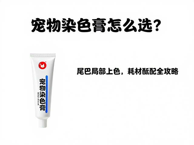宠物染色膏的安全基石与成分甄别
