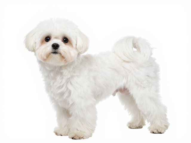 马尔济斯犬通体均匀上色的前期准备与选色逻辑