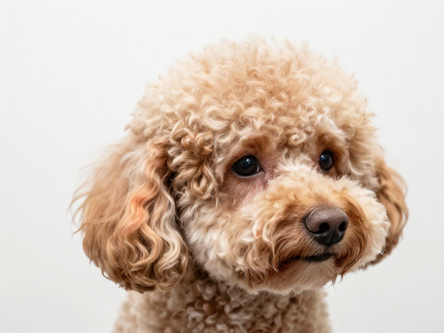 卷毛犬耳部渐变染色教程,局部视觉点缀打造吸睛萌态