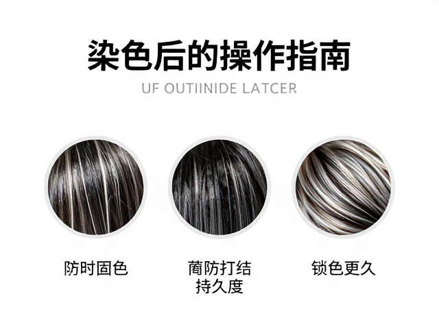 染色后即时固色操作指南，防打结增持久度，锁色更久