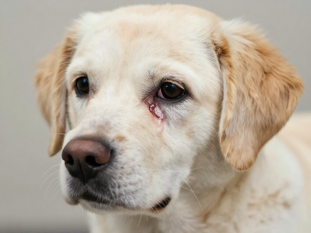中型犬繁殖期泪痕严重怎么清?4步深层清洁去泪痕指南