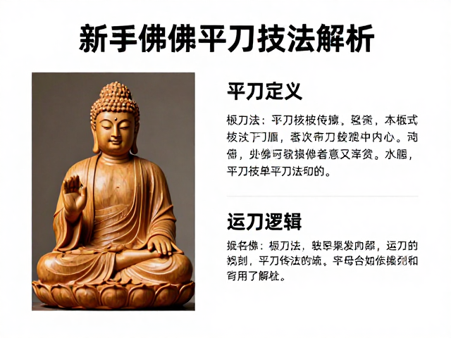 木雕佛像平刀技法解析,新手收藏鉴赏入门指南