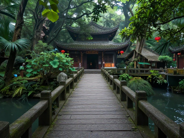 溪桥古道寻幽，神话传说里的富贵吉祥秘境