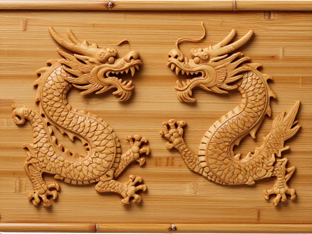 江南文人竹刻里的龙凤呈祥，溯源历史典故与匠心传承