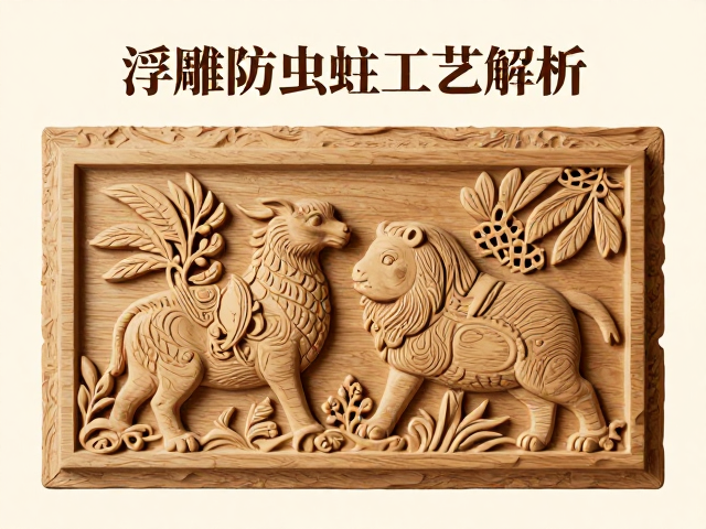 高浮雕防虫蛀工艺解析,阴刻细节与木材保护全指南