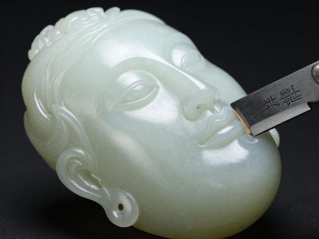 玉雕开脸与点刻刀法,磨刻工艺中的灵魂笔触全解析