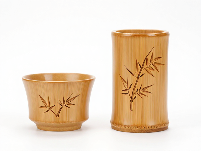留青竹刻竹节茶具配件,匠心工艺与实用美学的双重享受