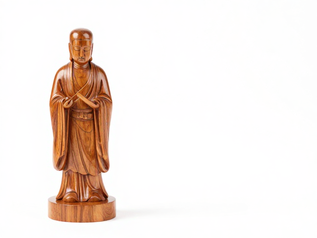 手磨推光木雕人物保养,避免阳光暴晒防裂指南