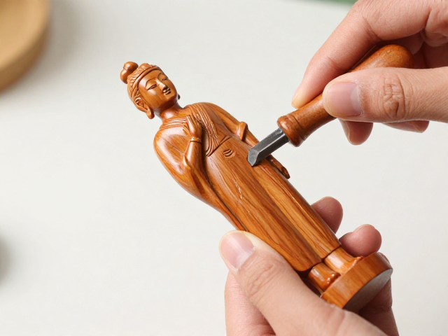 手磨推光木雕人物保养,避免阳光暴晒防裂指南