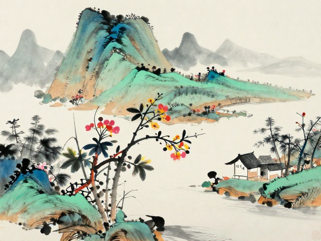 溯源非遗山水花鸟,探访非遗传承基地的千年雅韵