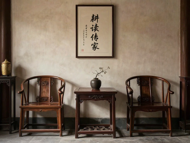 耕读传家,家具陈设疏密有致的中式美学,打造书香世家