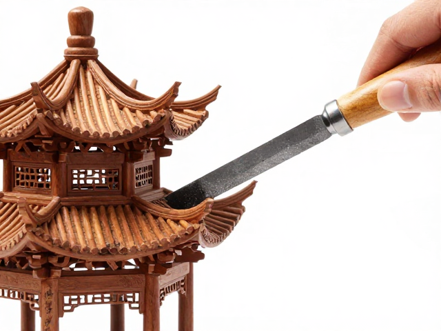 亭台构件雕刻防虫防蛀,锉刀工艺与木材保养指南
