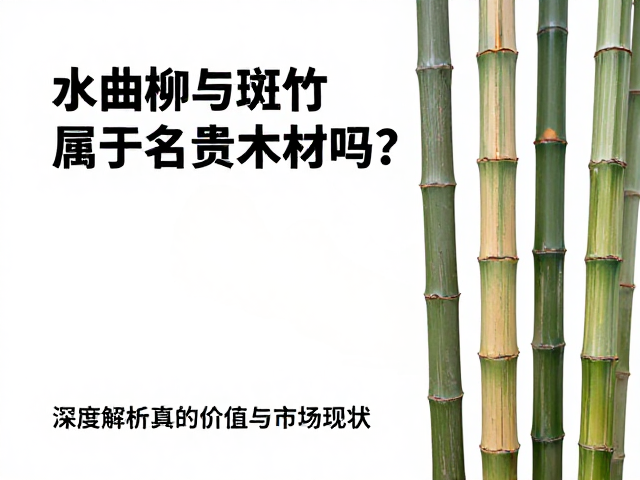 水曲柳与斑竹属于名贵木材吗?深度解析其价值与市场现状