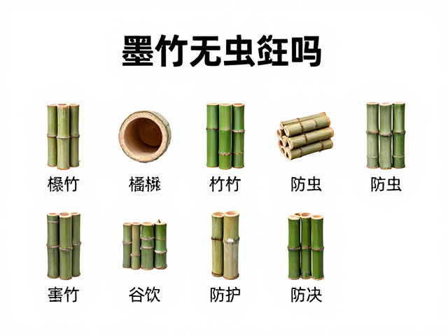 墨竹无虫蛀吗?详解竹材分类与防蛀干货