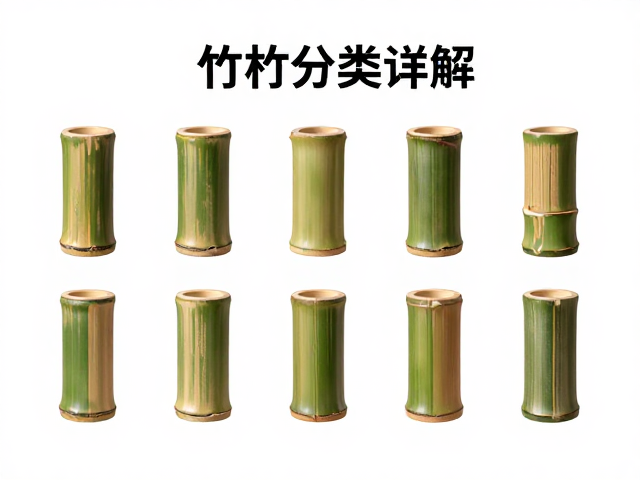竹材分类详解,竹节定制雕刻用料需求稳定,源头直供选材指南