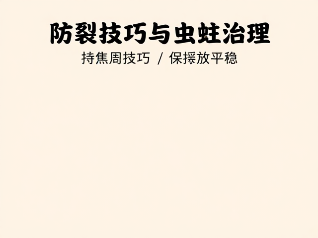 防裂技巧与虫蛀治理,保持摆放平稳,专业守护家具寿命