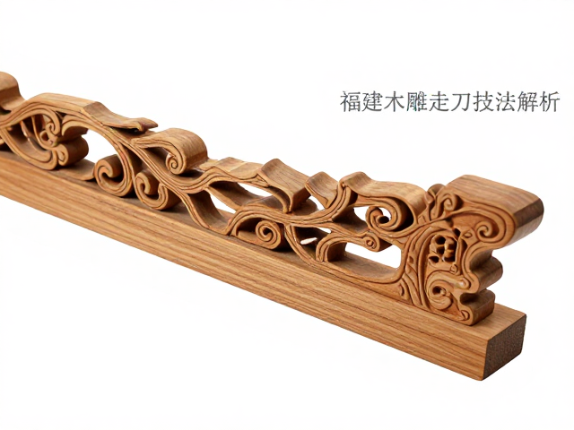 福建木雕走刀技法解析,传统木雕构件工艺详解