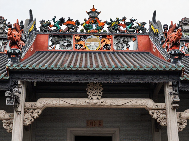 福建木雕打造祠堂庙宇花鸟鱼虫装饰,古朴雅致吸睛