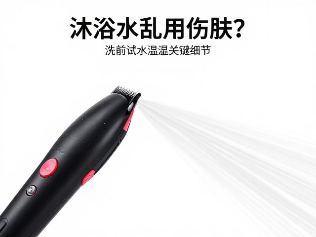沐浴产品乱用伤肤?电推剪安全与洗前试水温的关键细节