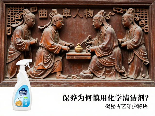 曲阜木雕人物故事,保养为何慎用化学清洁剂?揭秘古艺守护秘诀