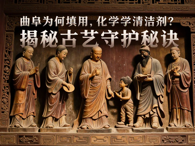 曲阜木雕人物故事,保养为何慎用化学清洁剂?揭秘古艺守护秘诀