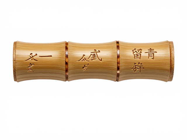 留青竹刻竹节铭文,传统工艺之美与文化韵味解析