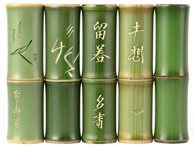 留青竹刻竹节铭文,传统工艺之美与文化韵味解析