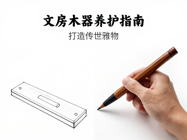 文房木器起稿打样与木蜡油养护指南,打造传世雅物