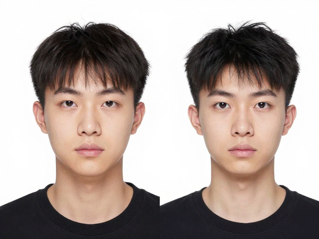 第三步：整体比例校准与细节精修