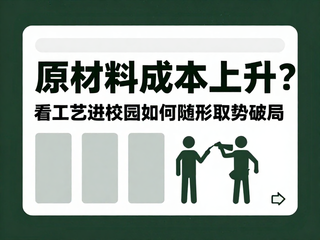 原材料成本上升?看工艺进校园如何随形取势破局