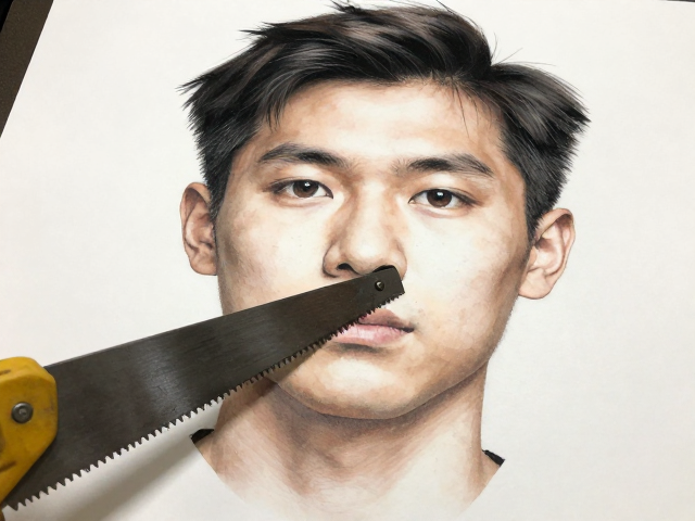 告别毛糙!手锯制作人物肖像的修边技巧,让作品更逼真