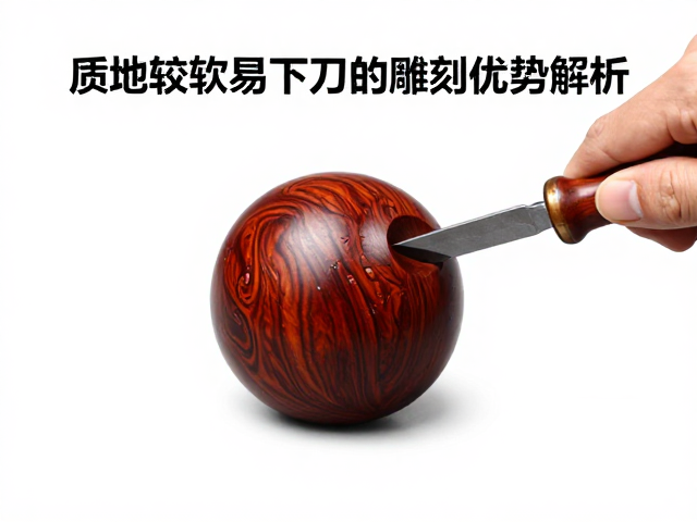 红酸枝适合圆雕吗?质地较软易下刀的雕刻优势解析