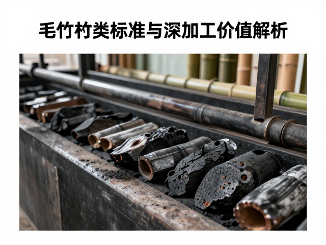 毛竹炭化工艺详解,竹材分类标准与深加工价值解析