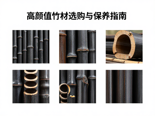 方竹拼接竹材炭化工艺详解,高颜值竹材选购与保养指南