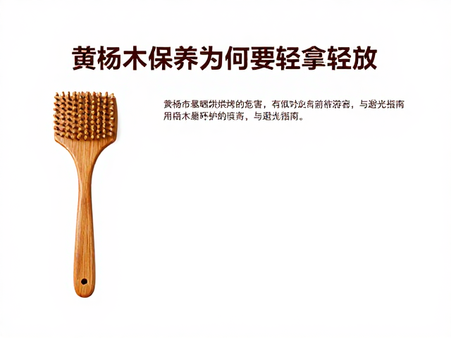 黄杨木保养,为何要轻拿轻放?暴晒烘烤的危害与避光指南