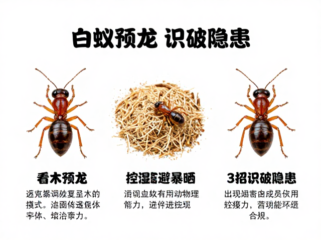 白蚁预兆,看木屑粉末、控湿度避暴晒,3招识破隐患