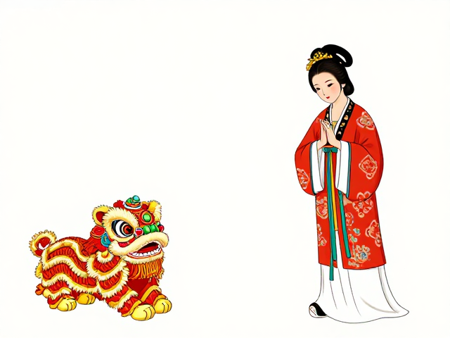 文人仕女福寿绵长,狮子滚绣球寓意吉祥,解读传统文化中的美好愿景