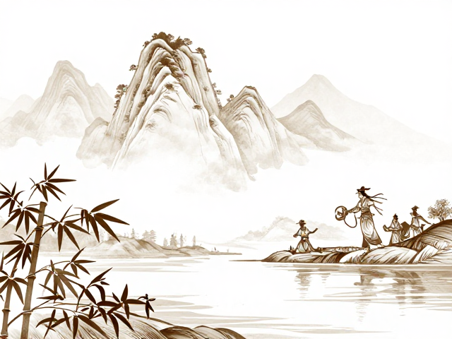 远山近水间的留青竹刻,神话故事里的非遗匠心