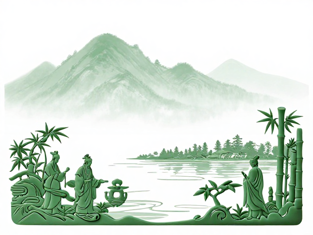 远山近水间的留青竹刻,神话故事里的非遗匠心