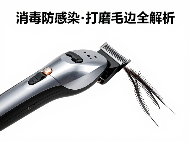电推剪操作禁忌,消毒防感染、避损毛发、剪后打磨毛边全解析