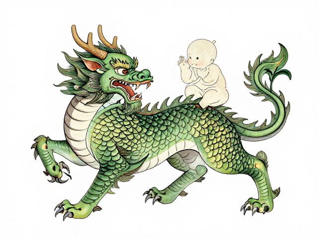 松竹梅兰刀法流畅有力,麒麟送子寓意深