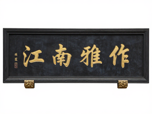 江南雅作牌匾匾额拷贝拓印,传承古韵,定制文化瑰宝