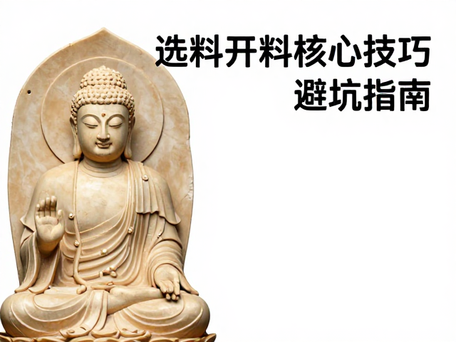 去料减地佛像神像,选料开料核心技巧与避坑指南