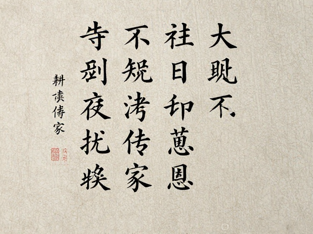 耕读传家意境,疏密有致的诗文题刻设计灵感