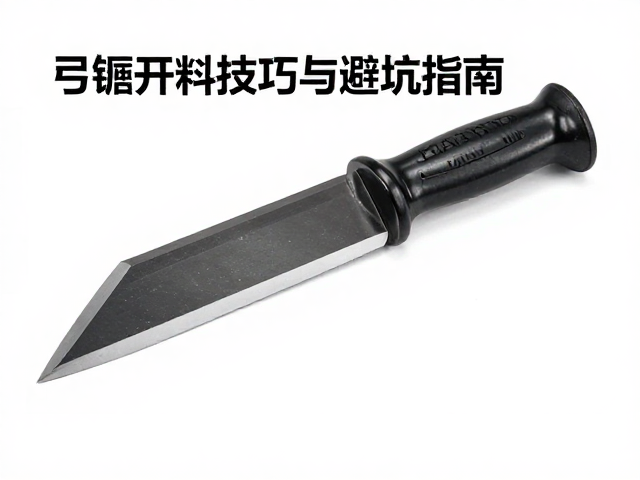 弓锯磨刀养刀基础,粗坯开料技巧与避坑指南