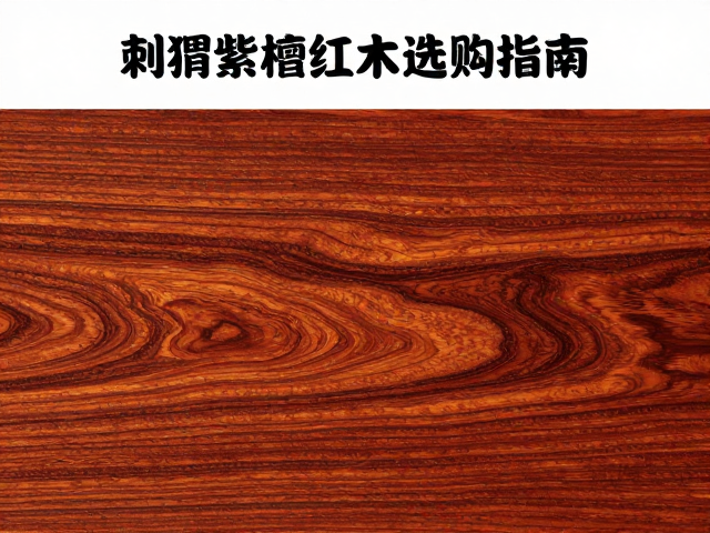 刺猬紫檀山纹来源与等级清晰,正宗国标红木选购指南