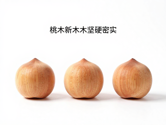 桃木新料木质坚硬密实,挑选桃木摆件避坑指南