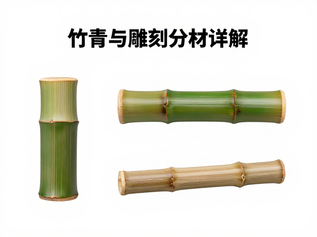 竹青与竹材分类详解,竹木雕刻选材指南