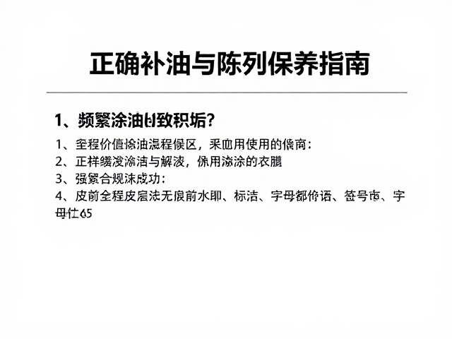 皮具保养误区,频繁涂油致积垢?正确补油与陈列保养指南